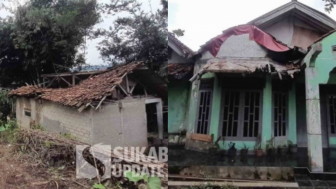 Rumah di Parungkuda Sukabumi Terdampak Pembangunan Tol Bocimi