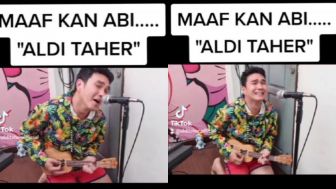 Ngakak! Aldi Taher Buat Lagu Tentang Ferry Irawan: Tolong Maafkan Abi