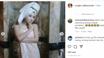 Beredar Foto Syur Diduga Syahrini Hanya Kenakan Handuk, Warganet Tak Heran Lagi