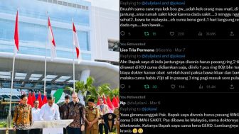 Presiden Soroti Fakta Banyak WNI Pilih Berobat ke Luar Negeri, Warganet Ramai-Ramai Protes Kualitas Dokter dan Rumah Sakit Indonesia