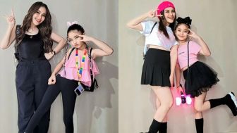 Outfit Ayu Ting Ting dan Bilqis Nonton Konser Blackpink Bikin Salah Fokus, Netizen: Kayak Kakak Adek