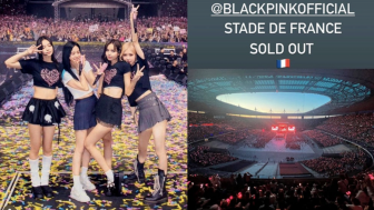 BLACKPINK Mengukir Sejarah, Menjadi Girl Group Pertama yang Menggelar Konser Sold Out di Stade de France