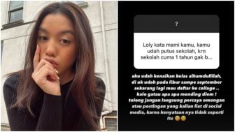 Kesal Dibilang Putus Sekolah oleh Nikita Mirzani, Lolly Balas Menohok: Kalau Nggak Tau Apa-apa Mending Diam!