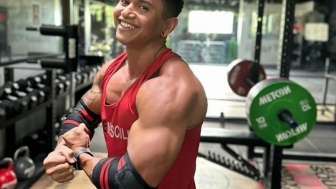 Binaragawan Bali, Justyn Vicky Meninggal Dunia Tertimpa Barbel 210 Kg