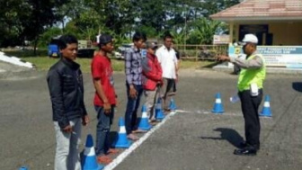 Perubahan Materi Ujian SIM C Berlakukan Hari Ini di Sukabumi, Zig-Zag dan Angka Delapan Dihapus