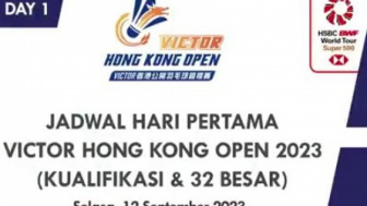 Hongkong Open 2023: Babak Pertama Ganda Putri Perang Saudara