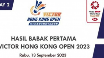Hasil Lengkap Wakil Indonesia di Hongkong Open 2023
