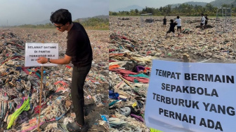 Pandawara Group Tak Dilibatkan, Pemkab Sukabumi Akan Bersihkan Lautan Sampah di Pantai Loji pada 4-7 Oktober