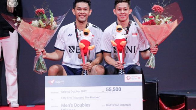 Pasangan Fajar/Rian Taklukan The Minnion di All Indonesian Final