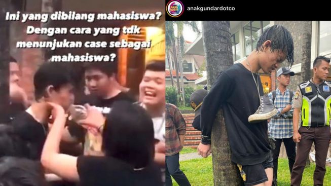 Viral Mahasiswa Gunadarma Persekusi Pelaku Pelecehan Seksual dan Paksa Minum Air Kencing