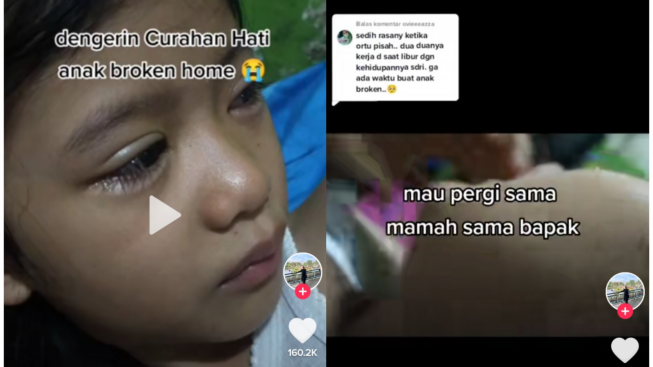 Curhatan Hati Seorang Anak Broken Home, Warganet: Anak Selalu Jadi Korbannya