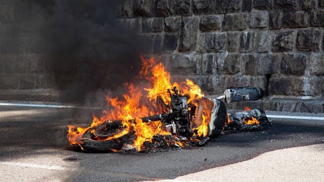 Apes! Niat Bakar Motor Teman Istri Karena Cemburu, Pria di Kebon Jeruk Malah Bakar Motor Bosnya