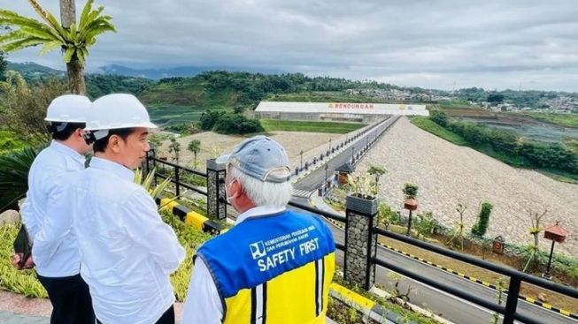 Peresmian Bendungan Ciawi yang Digadang Dapat Menghadang Banjir Jakarta