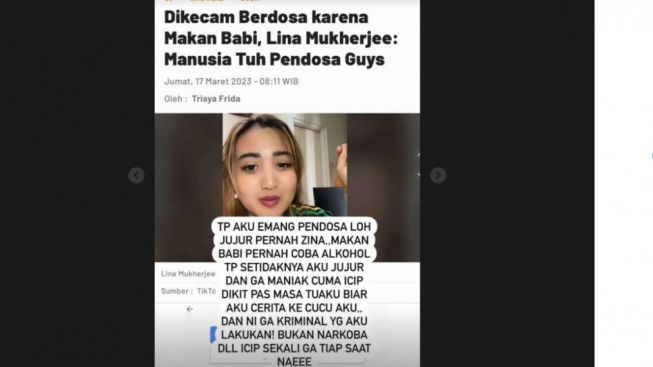 Demi Konten, Lina Mukherjee Makan Babi: Gua Muslim, Gua Dosa