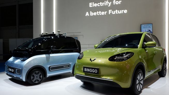 Berita Foto: Wuling Binggo, Kiwi EV, Air EV Ikut Ramaikan Periklindo Electric Vehicle Show 2023