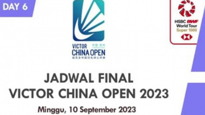 Jadwal Final China Open 2023