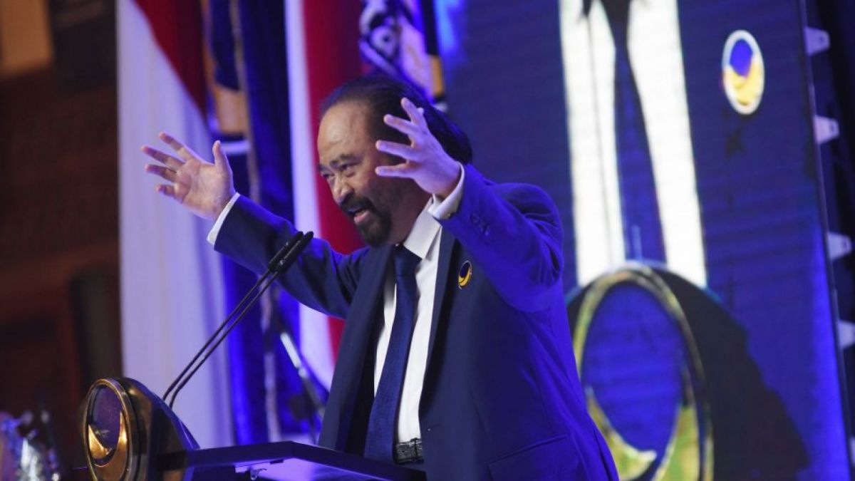 Ketua Umum Partai NasDem Surya Paloh [ANTARA FOTO/Indrianto Eko Suwarso/YU]
