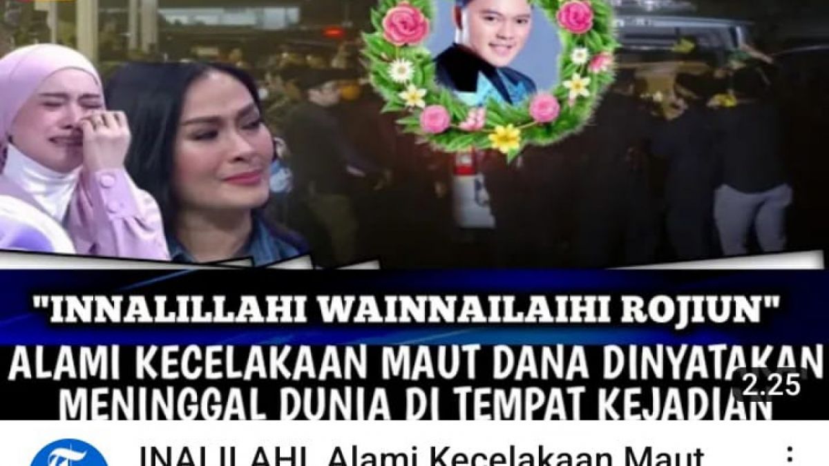 Hoaks Danang DA meninggal dunia [Istimewa]