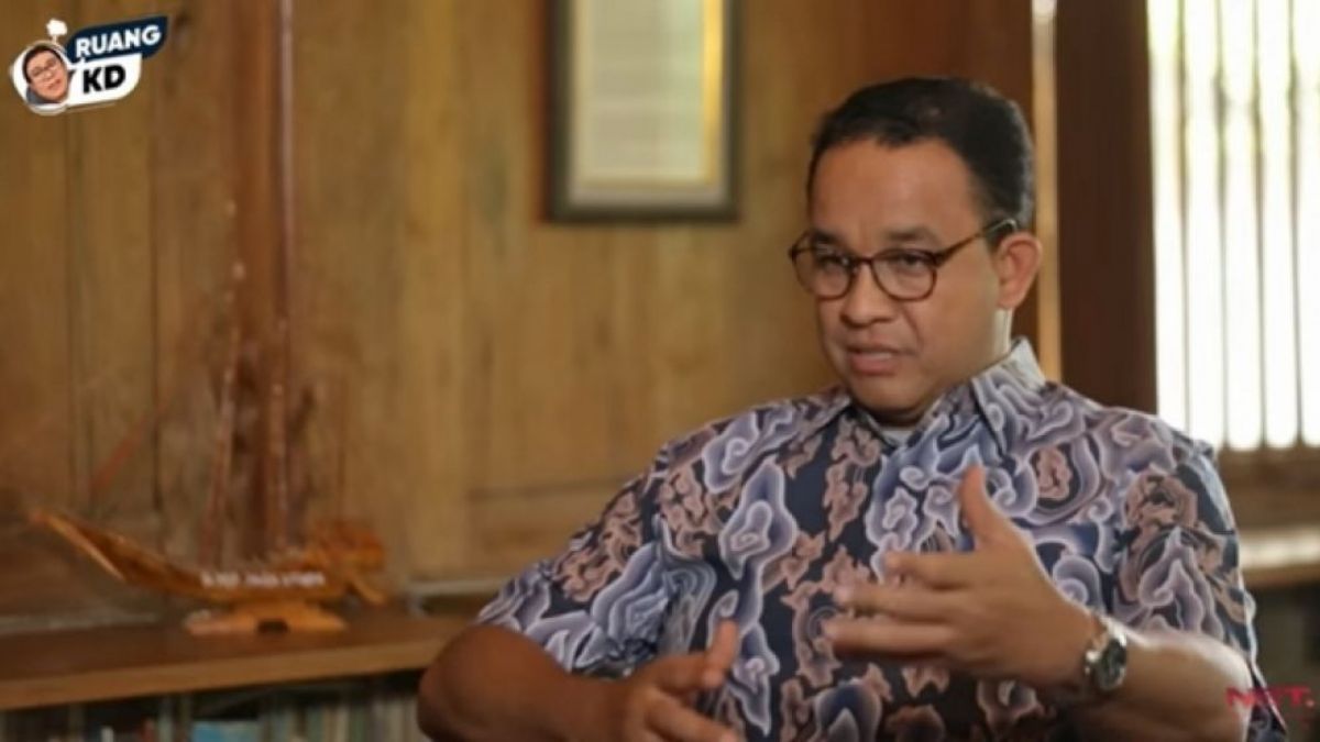 Anies Baswedan. [YouTube/Official NET News] [YouTube]