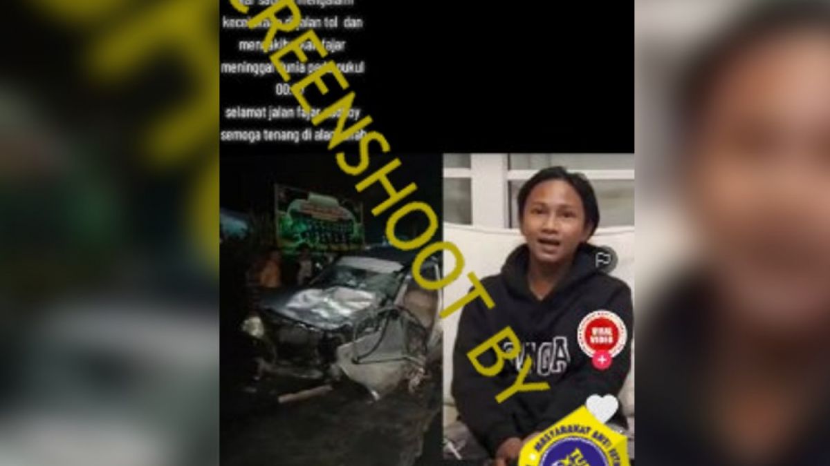 Hoaks Fajar Sad Boy meninggal dunia [Istimewa]