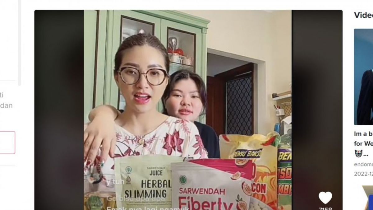 Sarwendah [TikTok/bentoxbensusoloks]