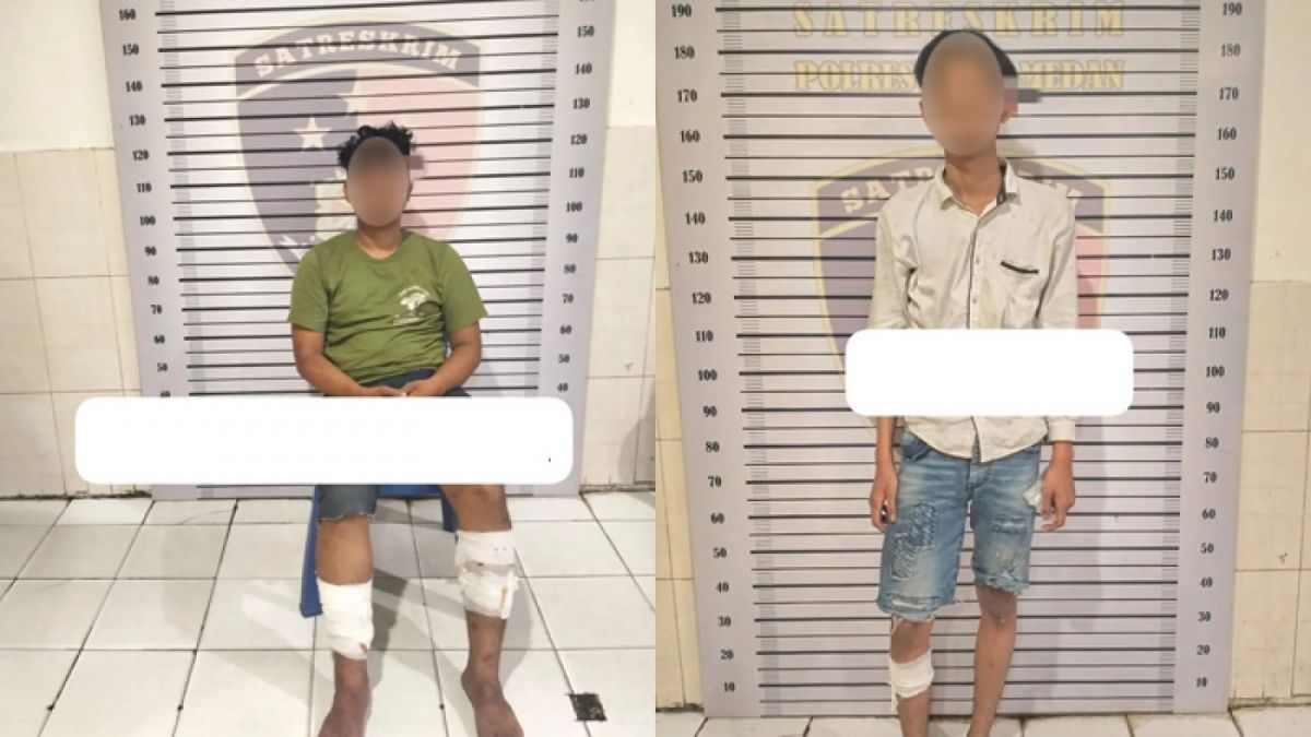 Pelaku Begal Tewaskan Mahasiswa UMSU Ditangkap. [Instagram @poldasumaterautara]