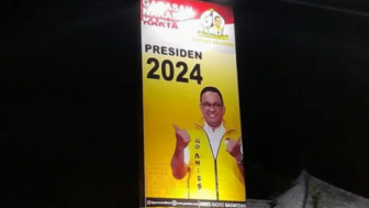 Partai Golkar Sudah Dukung Anies Baswedan Dengan Billboard Warna Kuning yang Viral, Faktanya Ini