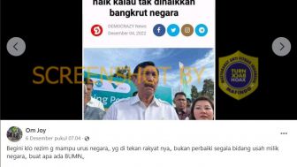 Luhut Sebut Negara Bangkrut Jika Harga Bahan Pokok Tak Naik Jelang Tahun Baru, Benarkah?