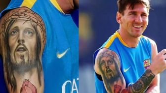 Unggah Tato Yesus Lionel Messi, Abu Janda: Di Mana Saudi, Maroko