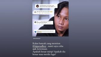 Wajahnya Dianggap Mirip, Anji Ingin Bertemu Fajar Sad Boy