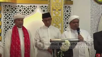 Habib Rizieq Serukan Umat Islam Dukung Anies Baswedan di Pilpres 2024, Benarkah?