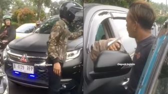 Heboh Cekcok Pengemudi Pajero dengan Sopir Angkot