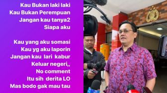 Farhat Abbas Ubah Lirik Lagu No Comment Diduga Sindir Bunda Corla, Dibalas Telak Wanita Ini: Ku Memang Pengacara, Walau Sepi.......