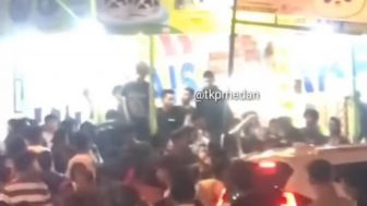 Bikin Heboh! Bentrok Terjadi di Jalan Haji Misbah Medan, Dipicu Cekcok Sepasang Kakasih