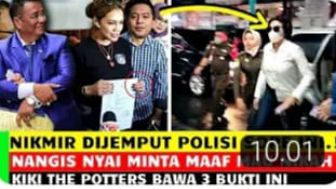 Menangis Merengek Dijemput Paksa Polisi, Nikita Mirzani Bersimpuh Minta Maaf, Cek Faktanya