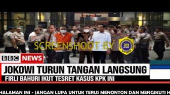 Tak Berhasil Bikin Anies Baswedan Tersangka, Jokowi OTT Ketua KPK Firli Bahuri, Faktanya Ini