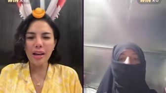 Mirip Lagi Dirukiyah Usir Jin, Nikita Mirzani Tak Paham Bahasa Arab Saat Live Dengan Netizen