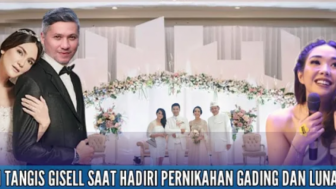 CEK FAKTA: Gempi Nyanyi Lagu Sedih di Pesta Nikah Gading Marten dan Luna Maya, Tangis Gisel Pecah, Benarkah?