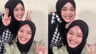 Momen Putri Delina Bareng 'Kembaran', Warganet Bingung Mana yang Asli