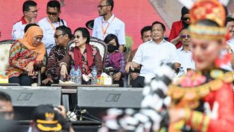 Megawati Ingatkan Pilih Pemimpin yang Baik Seperti Jokowi