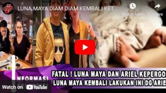 CEK FAKTA: Luna Maya dan Ariel NOAH Kembali Tertangkap Basah Lagi Begituan, Benarkah?