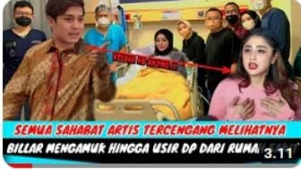 CEK FAKTA: Rizky Billar Ngamuk, Usir Dewi Perssik Gegara Jenguk Lesti Kejora ke Rumah Sakit, Benarkah?