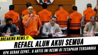 CEK FAKTA: KPK Tetapkan 6 Artis Tersangka Kasus Pencucian Uang Rafael Alun, Benarkah?