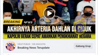 CEK FAKTA:  Ikut Nikmati Dana Rp 349 Triliun, Arteria Dahlan Akhirnya Diciduk, Benarkah?