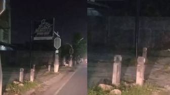 Bikin Merinding, Penampakan Lampu Pocong dan Kuburan di Jalanan Medan