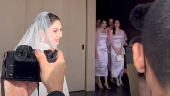 Selamat! Jessica Mila Menikah, Gaun Pengantinnya Jadi Sorotan