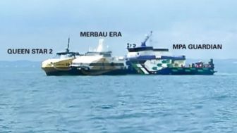 Kapal Feri Tujuan Batam Terbakar di Pulau Kusu Singapura, Begini Kondisi Puluhan Penumpang