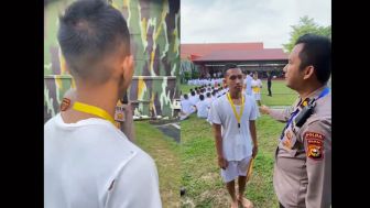 Viral Kisah Casis Polri Ikut Seleksi Pakai Baju Robek, Netizen: Kamu Harus Lulus