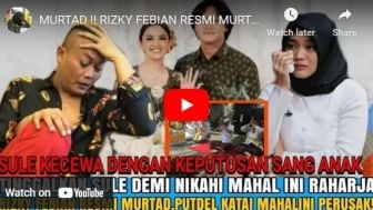 CEK FAKTA: Sule Kecewa, Rizky Febian Pilih Murtad Demi Lamar Mahalini Raharja, Benarkah?