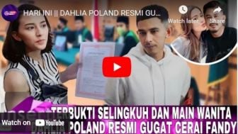 CEK FAKTA: Bongkar Chat Selingkuh, Dahlia Poland Gugat Cerai Fandy Christian, Benarkah?